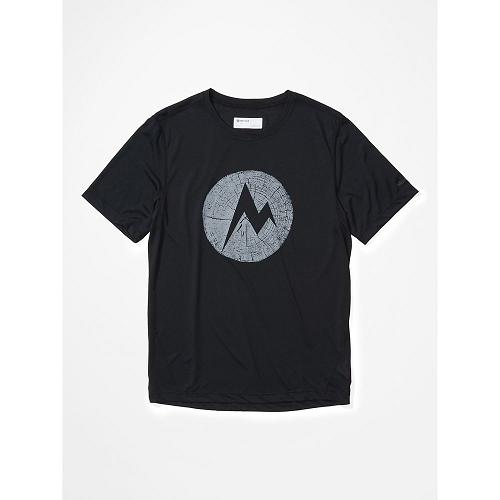 Marmot Transporter T-Shirts For Mens Black WXP028671